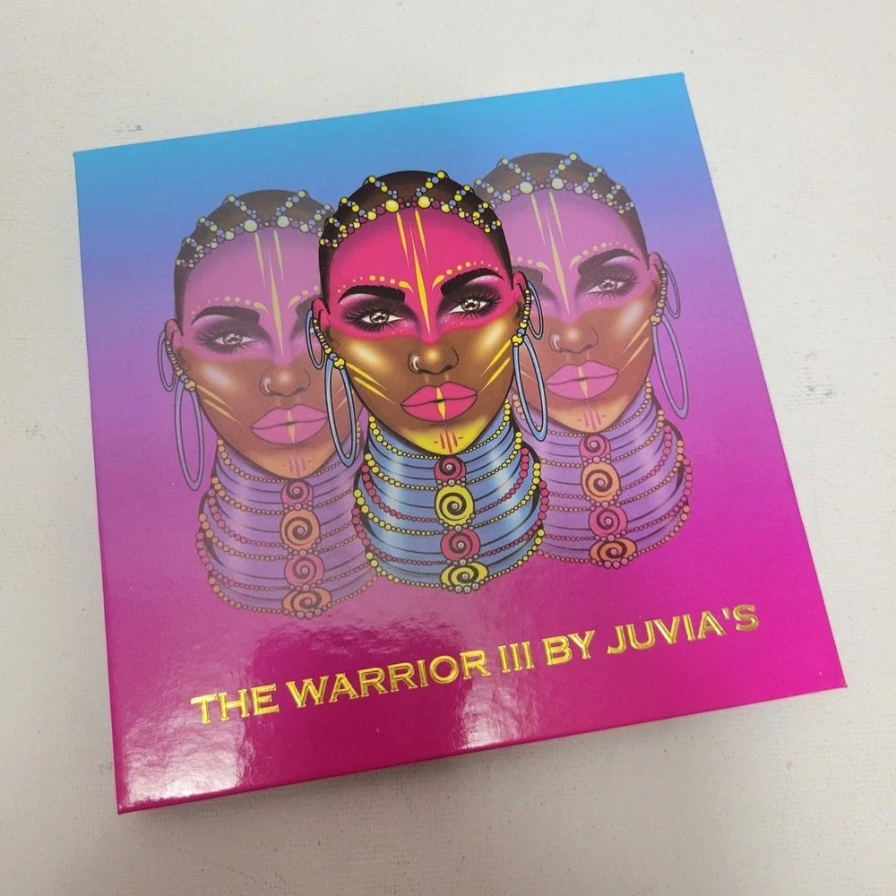 NEW Juvia's Place Warrior‎ III Eye Shadow Palette Full Size 9 Colors Brights